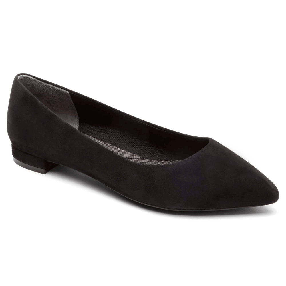 Rockport Womens Total Motion Adelyn - Ballet Black - TDH287546